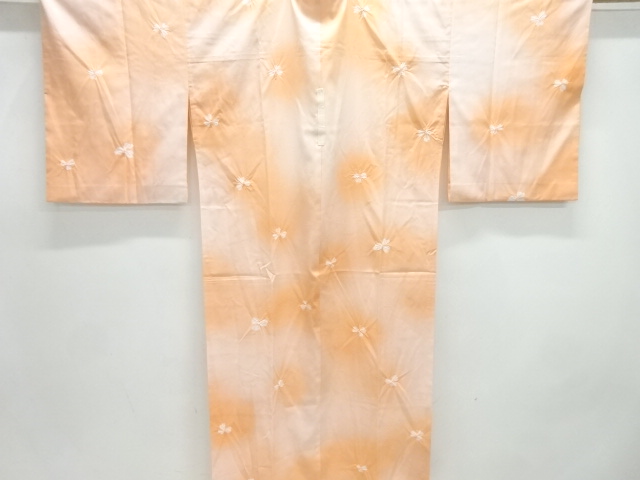 JAPANESE KIMONO / HITOE JUBAN / SHIBORI / FLOWERS